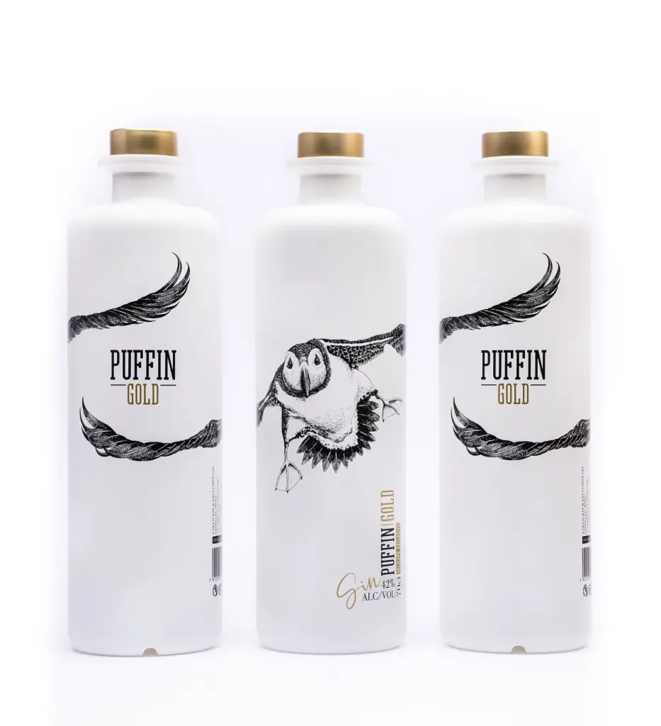 Puffin Gin Gold